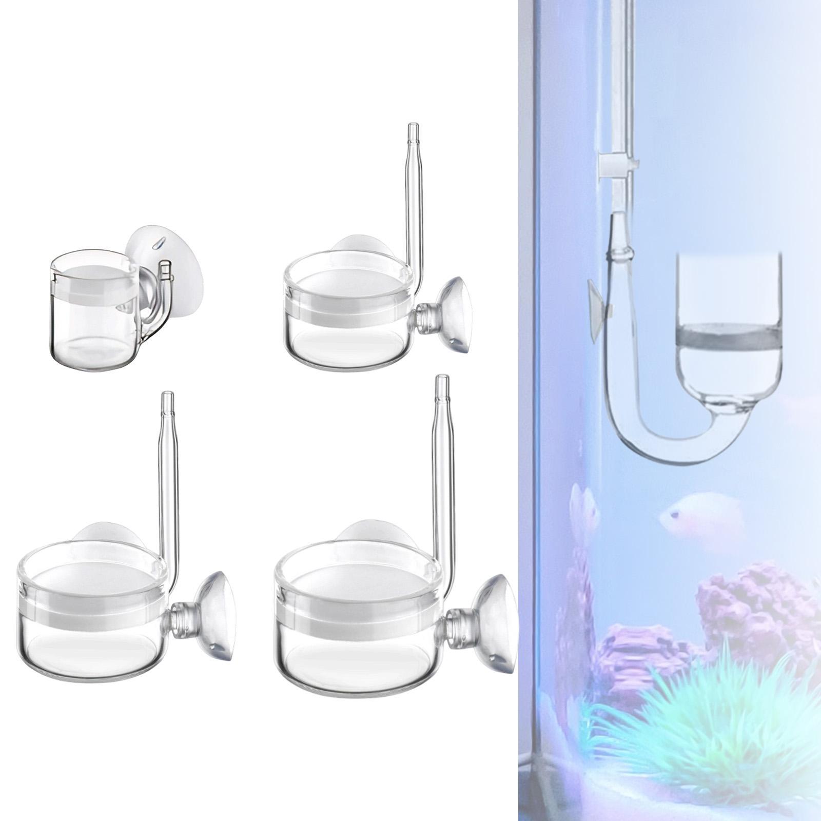 Aquarium Planted Tank Setup - อุปกรณ์กระจายก๊าซ CO2 สำหรับตู้ปลา ทำจากวัสดุแก้ว พร้อมตัวนับฟองอากาศ สำหรับการจัดตั้งตู้ปลูกพืชน้ำ