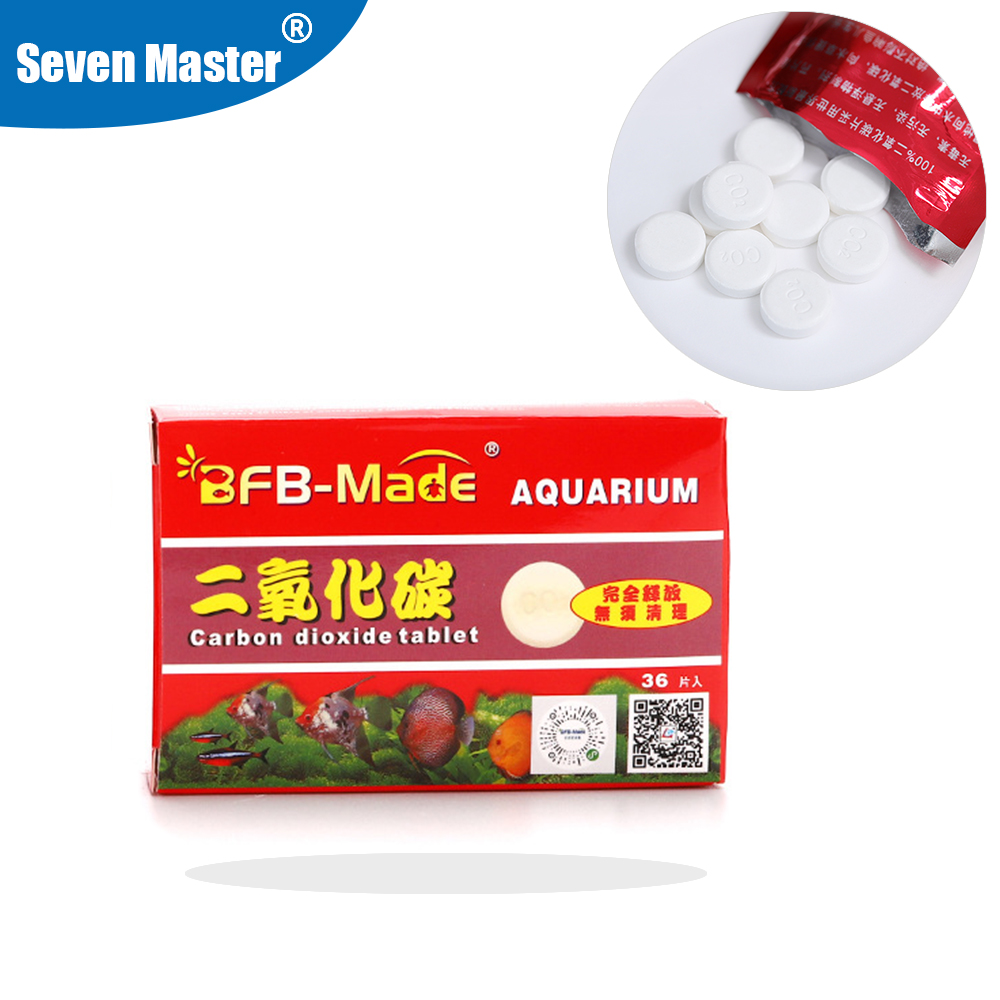 Aquarium Plant Vitamins - เม็ดปุ๋ยคาร์บอนไดออกไซด์ CO2 สำหรับพืชน้ำในตู้ปลา ใช้กับเครื่องกระจาย CO2 ในตู้ปลา