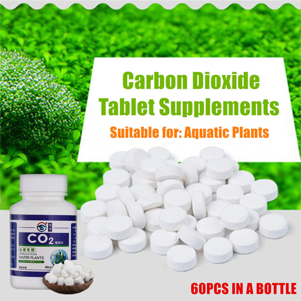 Aquarium Plant Vitamins - CO2 แท็บเล็ตคาร์บอนไดออกไซด์Diffuserสําหรับพืชน้ําน้ําลอยหญ้าปลาAquariumคาร์บอนไดออกไซด์Diffuser Water Plant