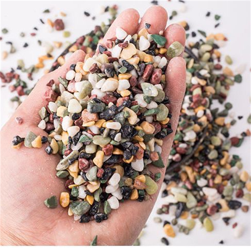 Planted Aquarium With Gravel - หินกรวดคริสตัลธรรมชาติ 100 กรัม สำหรับตกแต่งสวนจิ๋ว ตู้ปลา ทรายรองพื้นตู้ปลา
