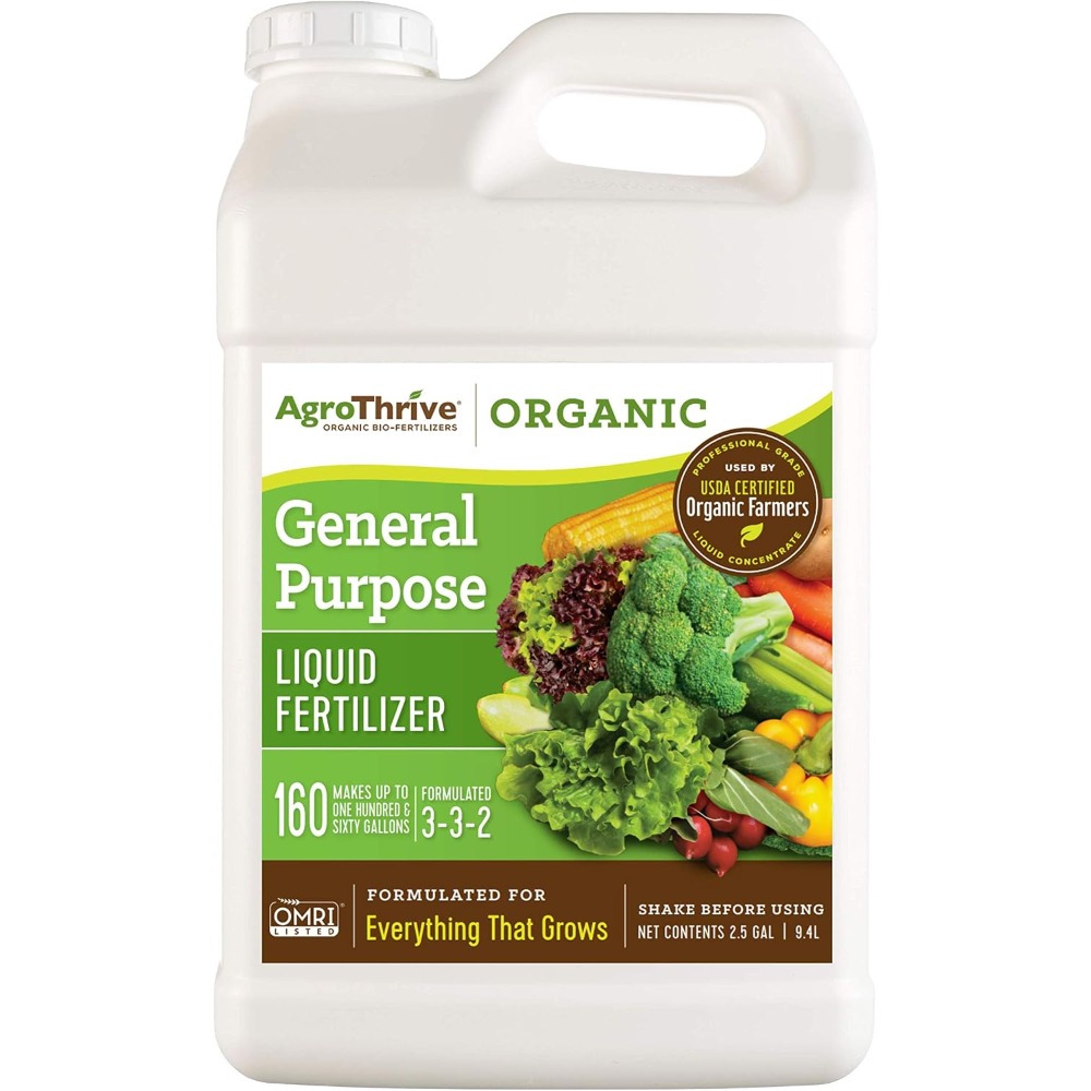 Liquid Fertilizer All In - ปุ๋ยน้ำอินทรีย์อเนกประสงค์ AgroThrive สูตร 3-3-2 NPK ขนาด