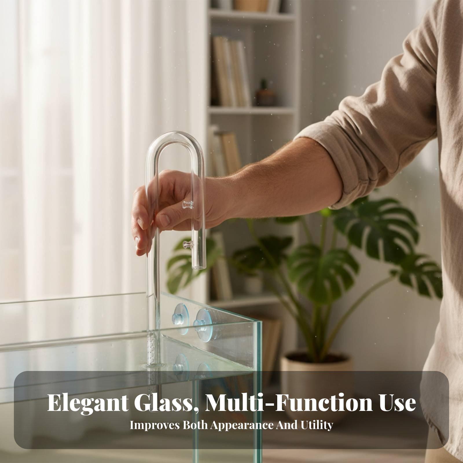 ท่อกระจกสำหรับปล่อยน้ำในตู้ปลา - Diffuser Lily Glass บทวิจารณ์และราคา