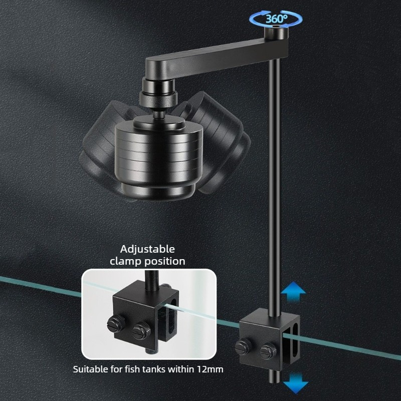 ไฟตู้ปลา LED 3 สี กันน้ำ ปรับไ - Aquarium Planting Ideas บทวิจารณ์และราคา