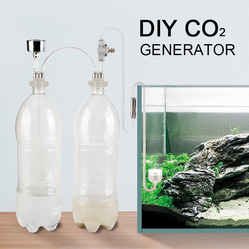 ชุดอุปกรณ์สร้าง CO2 สำหรับตู้ป - Planted Aquarium Tank Kit บทวิจารณ์และราคา