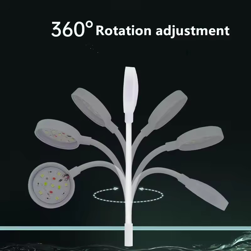 ไฟ LED แบบหนีบสำหรับตู้ปลา USB - Aquarium Plant Vitamins บทวิจารณ์และราคา