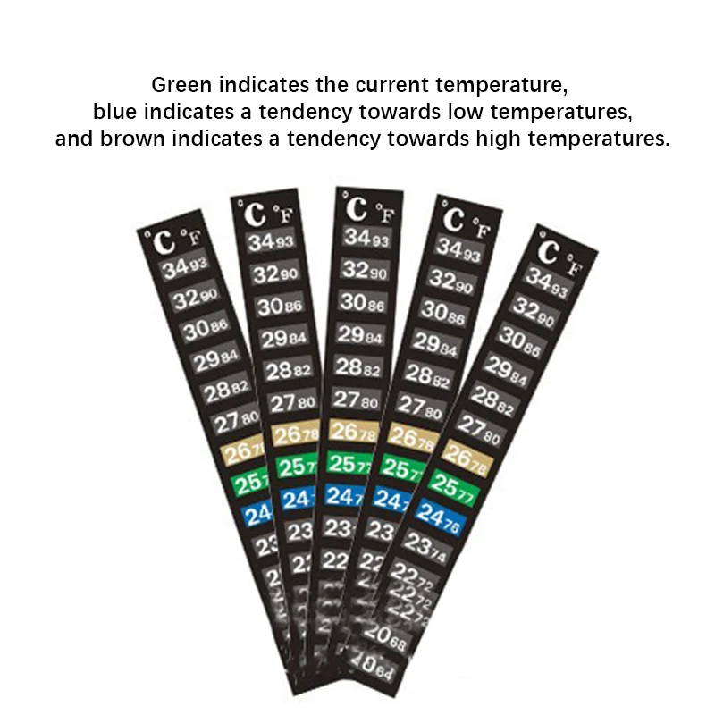 5 ชิ้น เทอร์โมมิเตอร์ดิจิทัลแบ - Planted Aquarium Temperature บทวิจารณ์และราคา