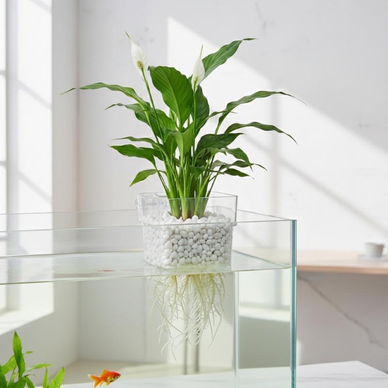 ถ้วยปลูกพืชไฮโดรโปนิกส์ในตู้ปล - Aquarium Planted Tank Setup บทวิจารณ์และราคา
